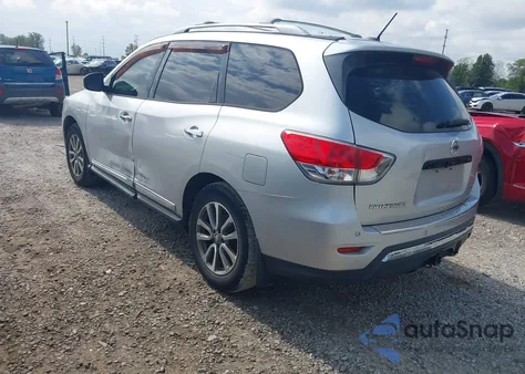 2014 Nissan Pathfinder Sl from USA, damaged, VIN 5N1AR2MN2EC607207